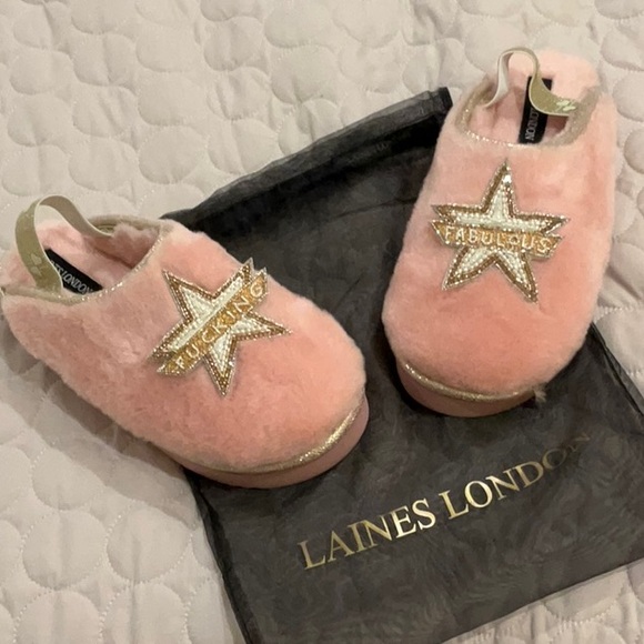 Laines London Slippers NWT Medium - Picture 6 of 16